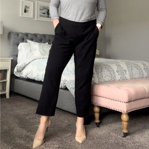 16 Petite Black Work Pants